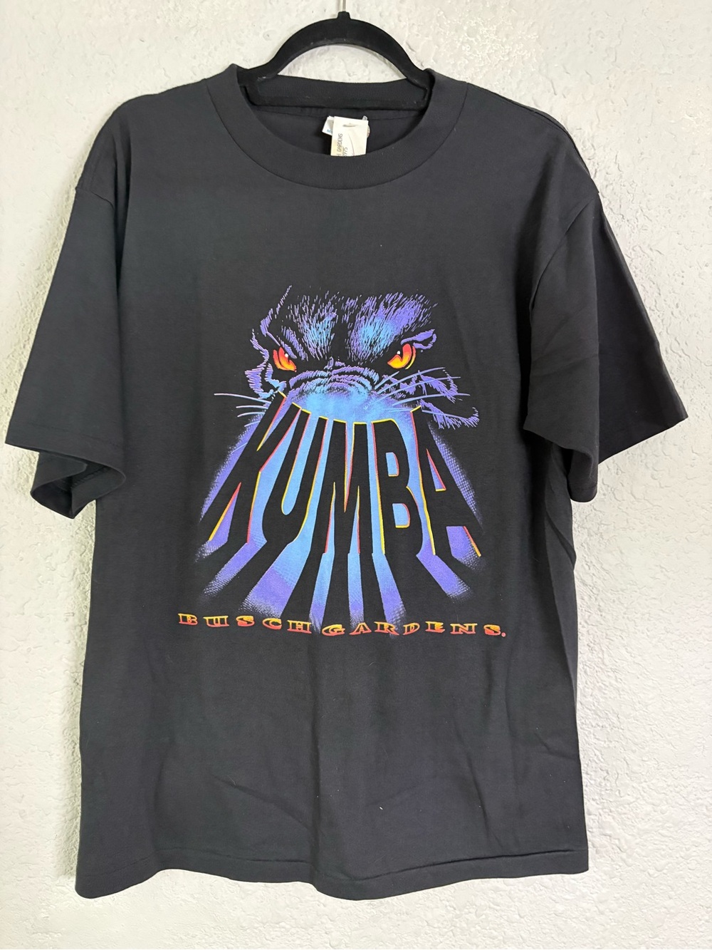 Graphic Tee - Black with Multicolor Print